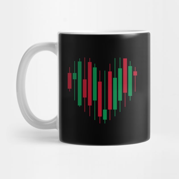 Love Trading Forex Crypto Stock Exchange Buy Sell Heart by teeleoshirts